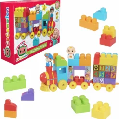 GP TOYS COCOMELON - COFFRET TRAIN– 40 PIÈCES