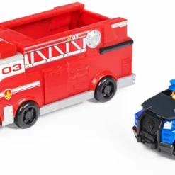 SPIN MASTER PACK CAMION DE POMPIERS TRUE METAL™ PAT'PATROUILLE