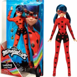 Bandai MIRACULOUS POUPÉE 26 CM- LADYBUG LUCKY CHARM