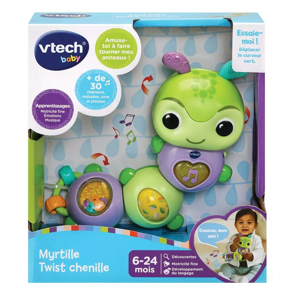 VTech MYRTILLE TWIST CHENILLE 3 VTech MYRTILLE TWIST CHENILLE – Image 3