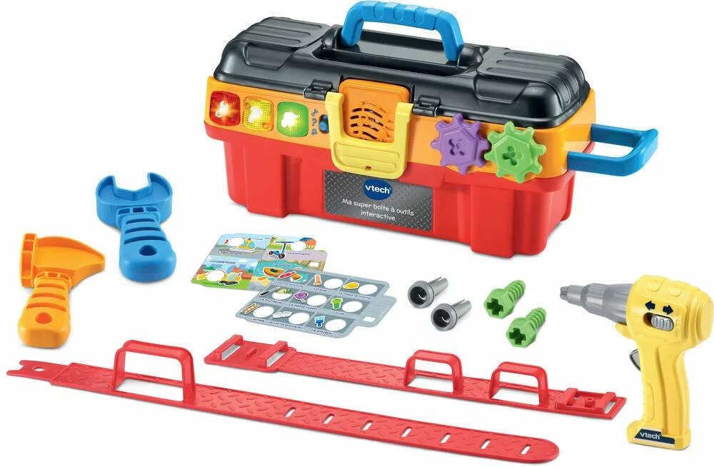 VTech MA SUPER BOÎTE À OUTILS INTERACTIVE 1 VTech MA SUPER BOÎTE À OUTILS INTERACTIVE