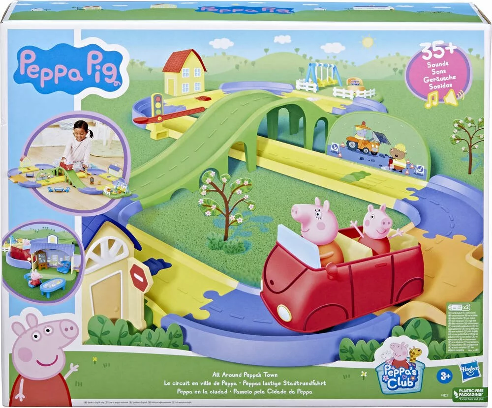 Hasbro PEPPA PIG LE CIRCUIT EN VILLE DE PEPPA 3 Hasbro PEPPA PIG LE CIRCUIT EN VILLE DE PEPPA – Image 3