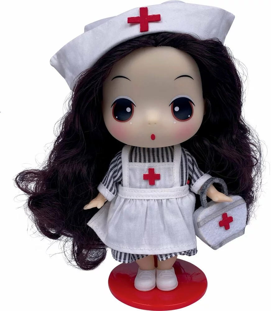 SIDJ POUPEE DDUNG 18 CM- INFIRMIERE 1 SIDJ POUPEE DDUNG 18 CM- INFIRMIERE