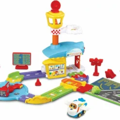 VTech TUT TUT BOLIDES - MON PREMIER AÉROPORT SUPER DÉCOLLAGE (+ ELIOT SUPER PILOTE)