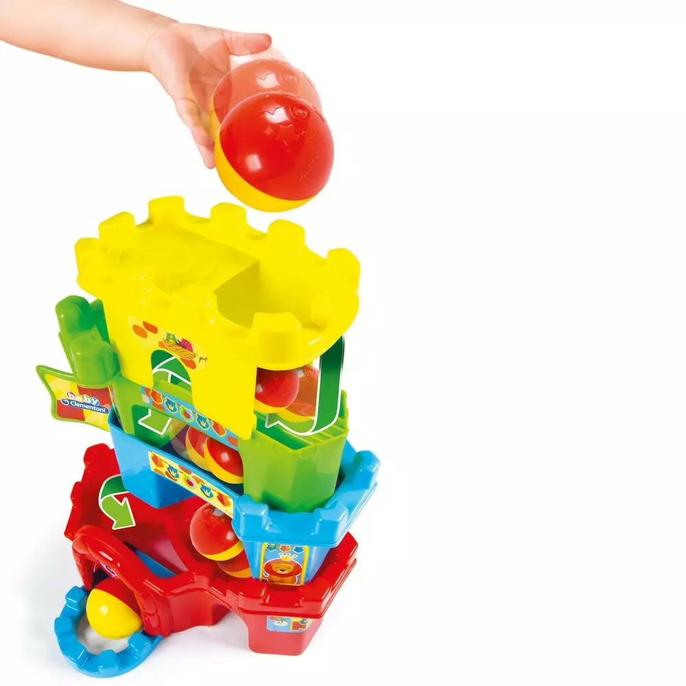 Clementoni CHÂTEAU ROULE-BOULE PREMIÈRES ACTIVITÉS 6 Clementoni CHÂTEAU ROULE-BOULE PREMIÈRES ACTIVITÉS – Image 6