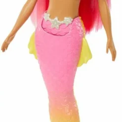 MATTEL BARBIE-DREAMTOPIA-POUPEE BARBIE SIRENE, CHEVEUX ROSES