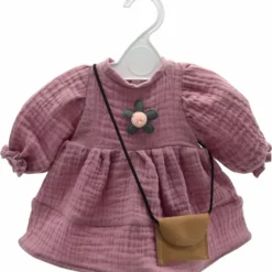 CERISE & CAPUCINE ONE WORLD ONE FUTURE - ENSEMBLE ROSE EN COTON BIO - 38 CM