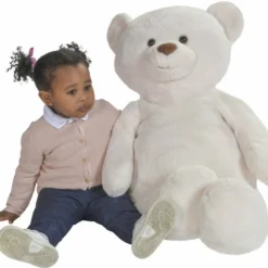 SIDJ PELUCHE OURS BEIGE 1 M - ASSIS 60 CM -Magasin Promotionnel Corolla 1ca8c6c40f4c7166550c244a3a03f625d1b0c483 08027905 04