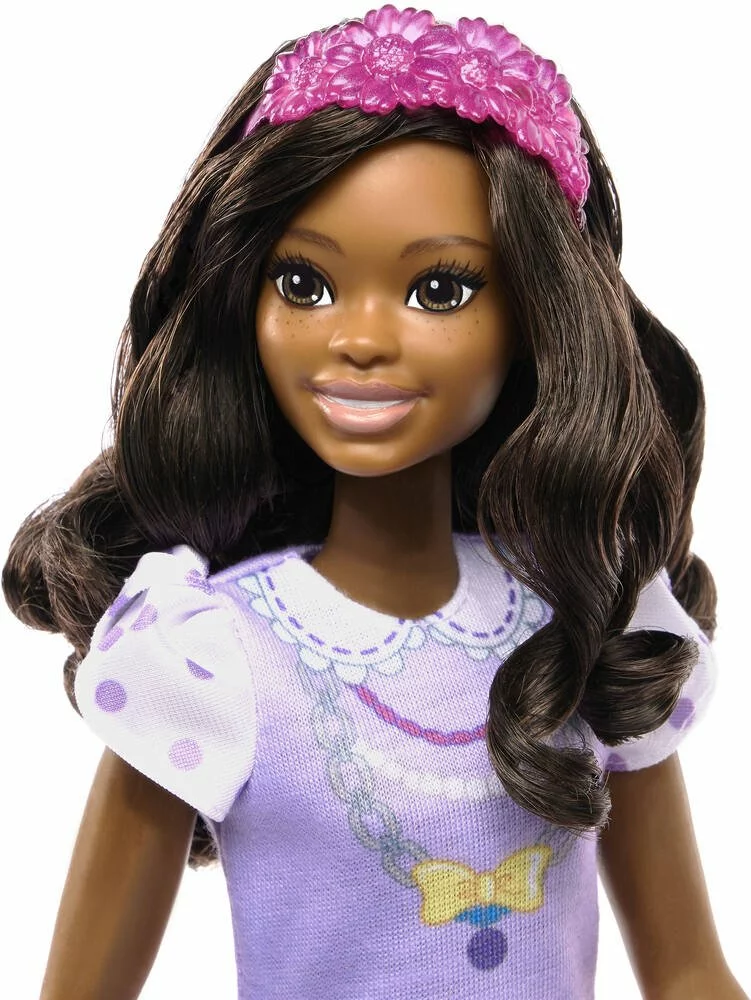 MATTEL BARBIE - MA PREMIERE BARBIE BRUNE - POUPEE BROOKLYN 35 CM 3 MATTEL BARBIE - MA PREMIERE BARBIE BRUNE - POUPEE BROOKLYN 35 CM – Image 3