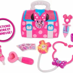 GP TOYS MINNIE – MALLETTE DE DOCTEUR AVEC FONCTIONS SONORES ET LUMINEUSES