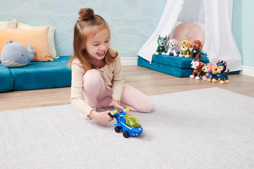 SPIN MASTER VEHICULE + FIGURINE CHASE AQUA PUPS LA PAT' PATROUILLE 6 SPIN MASTER VEHICULE + FIGURINE CHASE AQUA PUPS LA PAT' PATROUILLE – Image 6