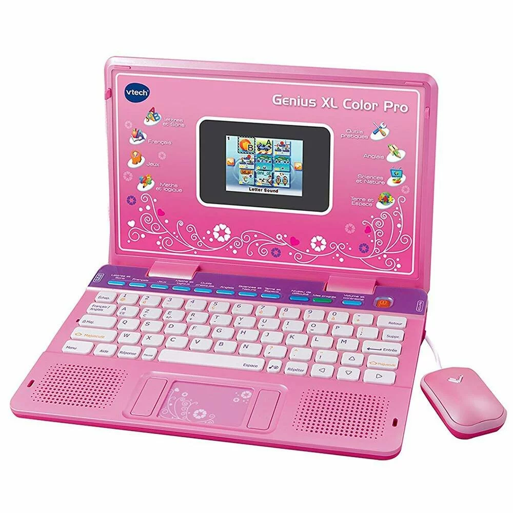 VTech GENIUS XL COLOR PRO BILINGUE ROSE 2 VTech GENIUS XL COLOR PRO BILINGUE ROSE – Image 2