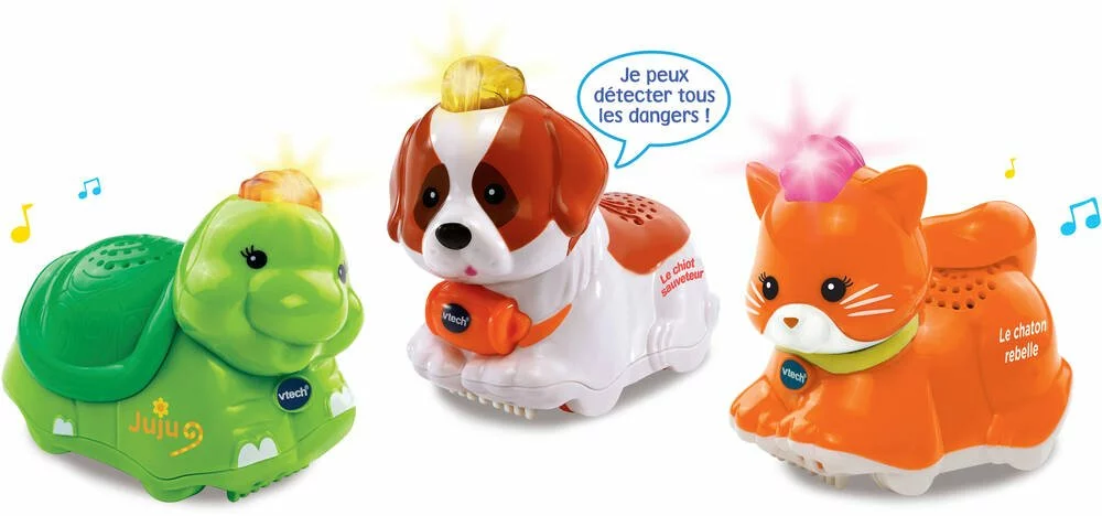 VTech COFFRET TRIO ANIMAUX DOMESTIQUE - TUT TUT ANIMO 1 VTech COFFRET TRIO ANIMAUX DOMESTIQUE - TUT TUT ANIMO