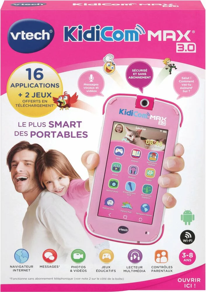 VTech KIDICOM MAX 3.0 ROSE 3 VTech KIDICOM MAX 3.0 ROSE – Image 3