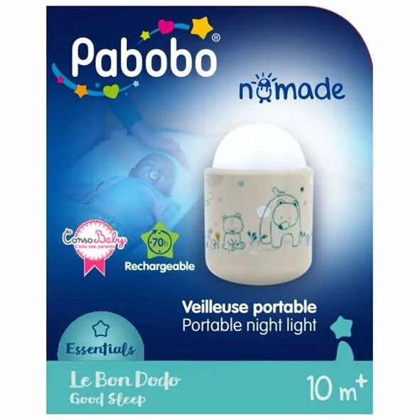 PABOBO VEILLEUSE NOMADE BEIGE DANS LES BOIS 4 PABOBO VEILLEUSE NOMADE BEIGE DANS LES BOIS – Image 4