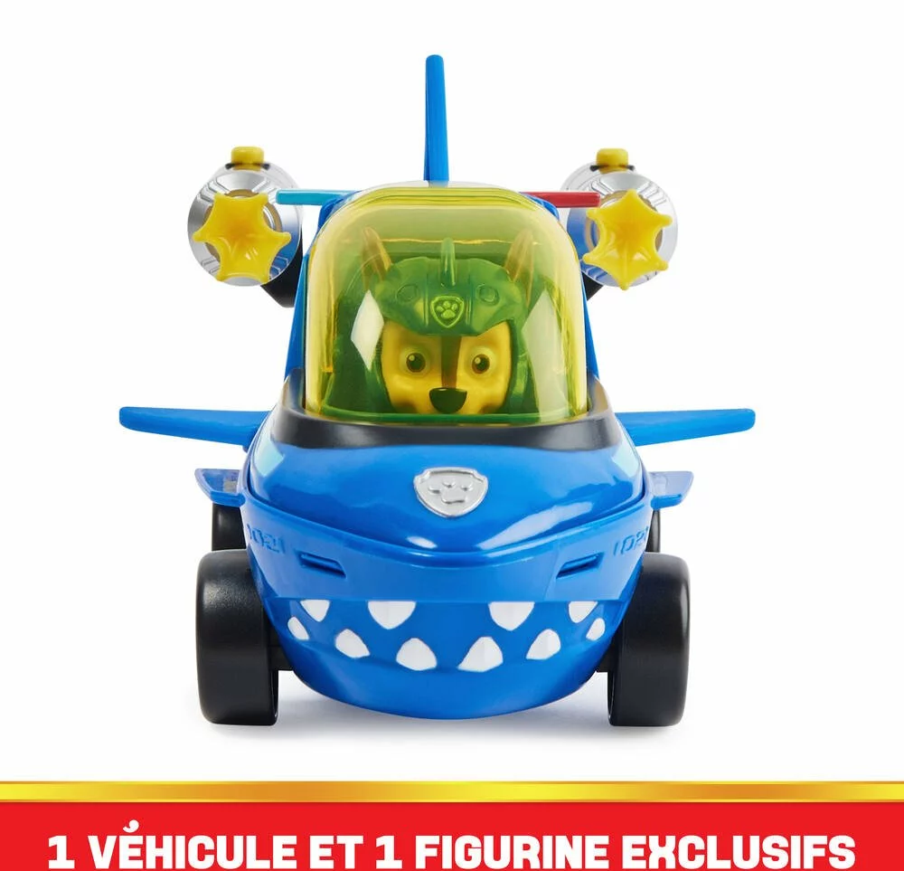 SPIN MASTER VEHICULE + FIGURINE CHASE AQUA PUPS LA PAT' PATROUILLE 4 SPIN MASTER VEHICULE + FIGURINE CHASE AQUA PUPS LA PAT' PATROUILLE – Image 4
