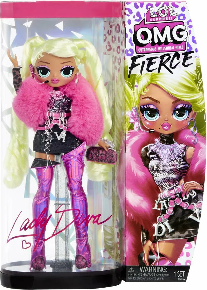 MGA Entertainment LOL SURPRISE 707 OMG FIERCE POUPEE MANNEQUIN - LADY DIVA 2 MGA Entertainment LOL SURPRISE 707 OMG FIERCE POUPEE MANNEQUIN - LADY DIVA – Image 2