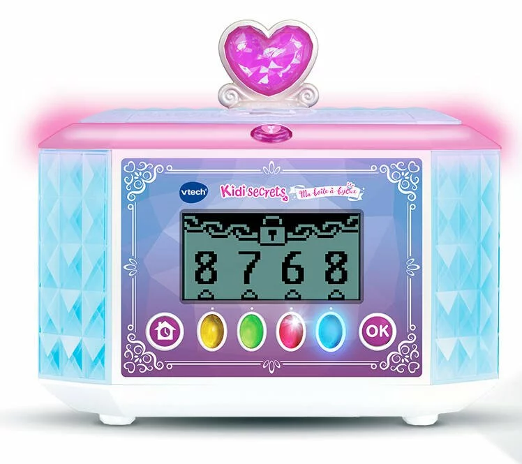 VTech KIDISECRETS - MA BOITE À BIJOUX BLEUE 2 VTech KIDISECRETS - MA BOITE À BIJOUX BLEUE – Image 2