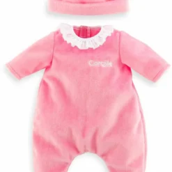 BB30 PYJAMA ROSE + BONNET -COROLLE VETEMENTS