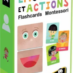 HEADU ÉMOTIONS ET ACTIONS FLASHCARDS - MONTESSORI