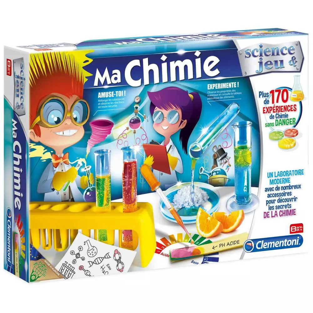 Clementoni SCIENCE JEU - MA CHIMIE 1 Clementoni SCIENCE JEU - MA CHIMIE