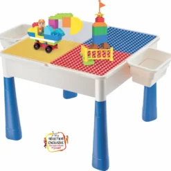 ALPHA GROUP WISE BLOCK - MA TABLE 2 EN 1 ET SES BRIQUES