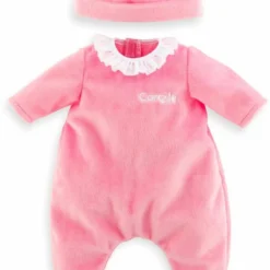 BB36 PYJAMA ROSE + BONNET - COROLLE VETEMENTS