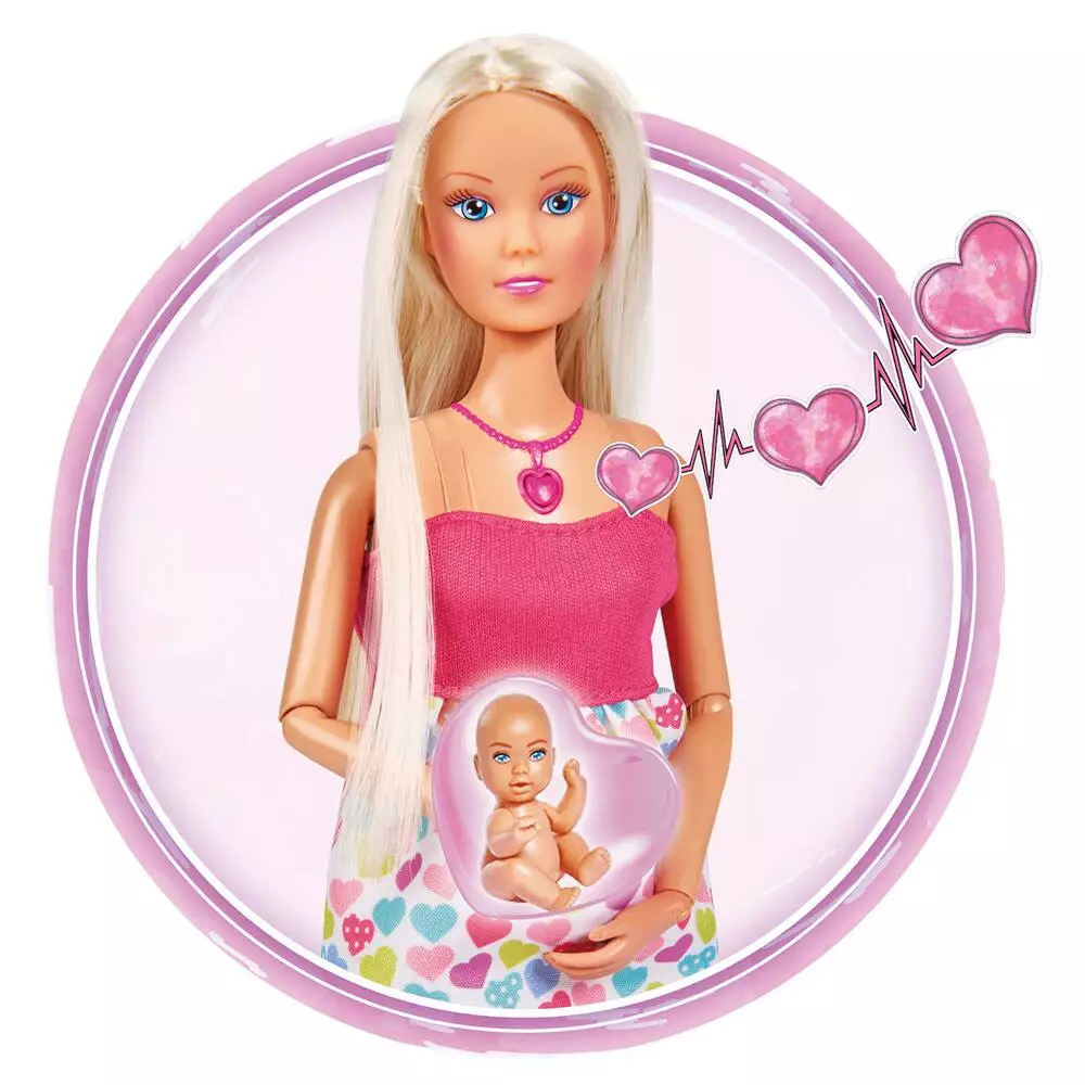 SMOBY POUPEE STEFFI LOVE - TENDRE MAMAN 2 SMOBY POUPEE STEFFI LOVE - TENDRE MAMAN – Image 2