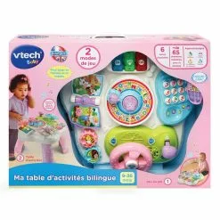 VTECH BABY - MA TABLE D'ACTIVITES BILINGUE ROSE -Magasin Promotionnel Corolla 46ca040458e6b0e243c663fe7b2b86e2d2260adb 02029385 03