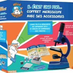 UPYAA COFFRET MICROSCOPE 50 EXPERIENCES AVEC HELLO MAESTRO