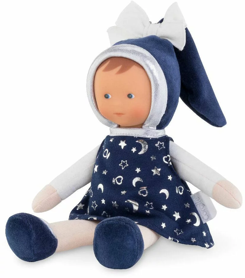 DOUDOU MISS NUIT ETOILEE 25 CM-COROLLE MON DOUDOU 2 DOUDOU MISS NUIT ETOILEE 25 CM-COROLLE MON DOUDOU – Image 2
