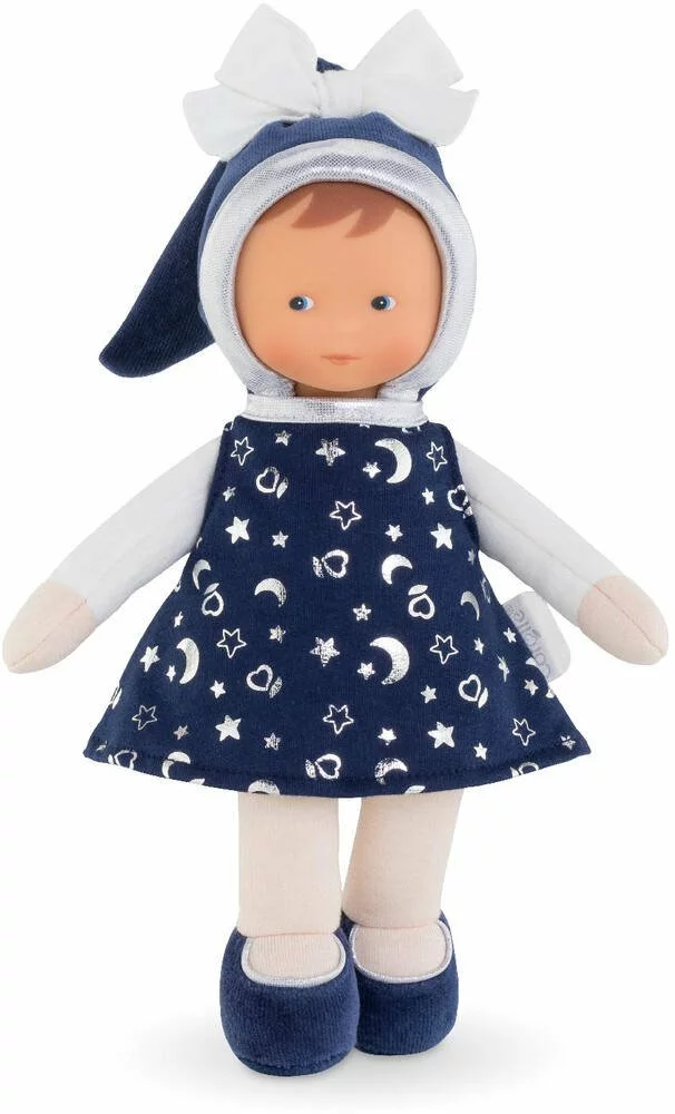 DOUDOU MISS NUIT ETOILEE 25 CM-COROLLE MON DOUDOU 1 DOUDOU MISS NUIT ETOILEE 25 CM-COROLLE MON DOUDOU