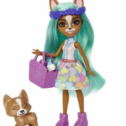 MATTEL ENCHANTIMALS - MEILLEURS AMIS DES BEBES 15 CM - POUPEE CRIZIA CORGI ET SHOW -Magasin Promotionnel Corolla 4b6f212709b30b762ea2cd9227b64e722be8ba48 41107672 03