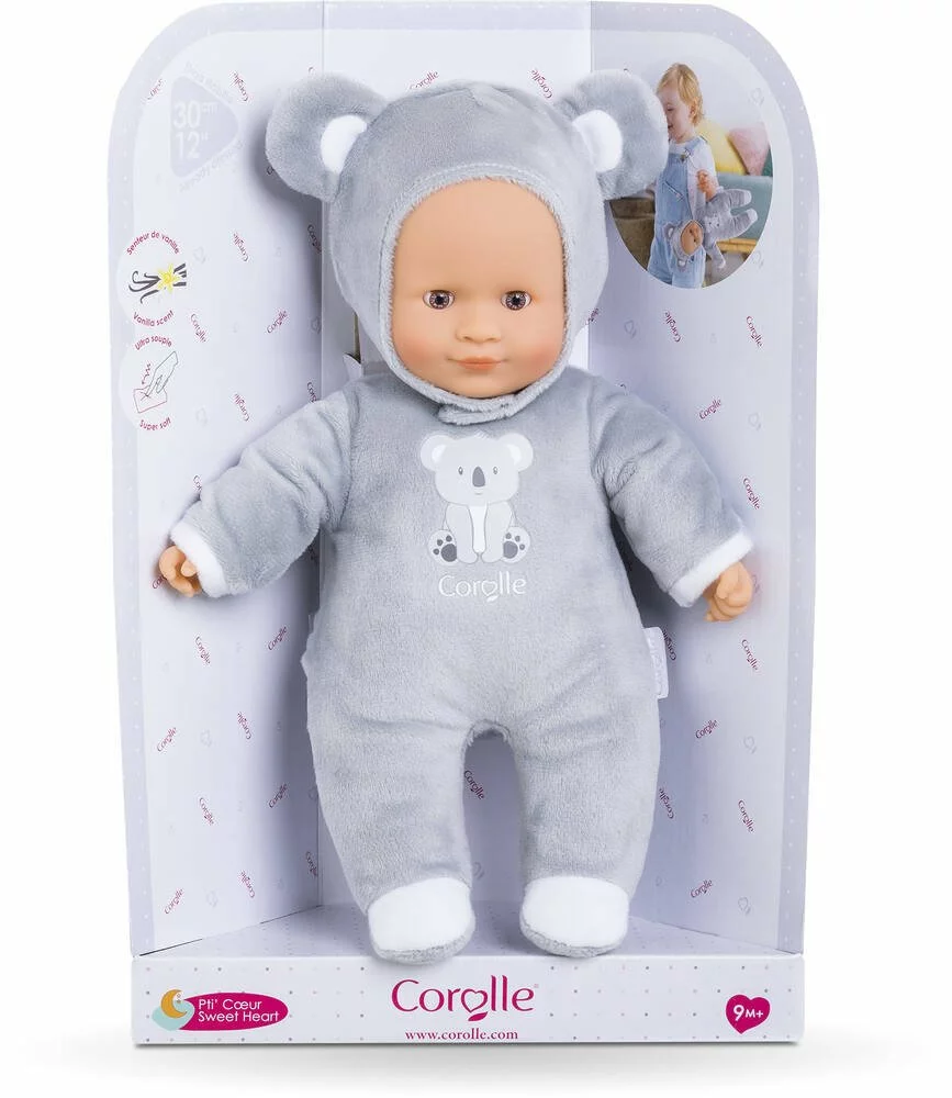 PTI' COEUR KOALA 30 CM - MON DOUDOU COROLLE 3 PTI' COEUR KOALA 30 CM - MON DOUDOU COROLLE – Image 3
