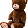 Pioupiou Et Merveilles PELUCHE GASTON OURS CHOCOLAT 60 CM