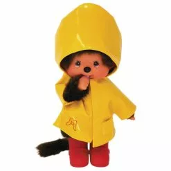 Bandai PELUCHE MONCHHICHI CIRÉ ICONIQUE JAUNE