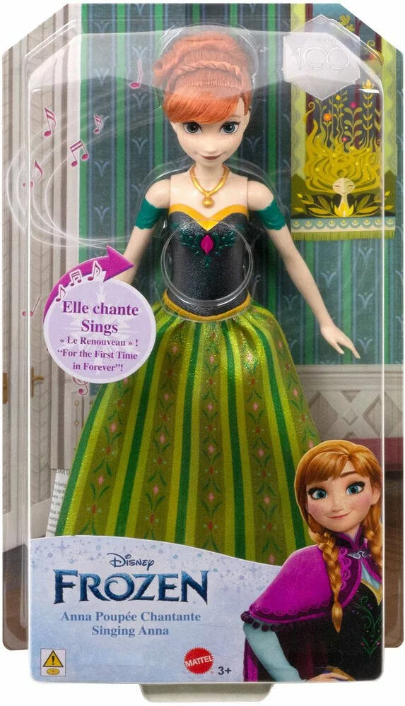 MATTEL DISNEY FROZEN - LA REINE DES NEIGES - ANNA POUPEE CHANTANTE 5 MATTEL DISNEY FROZEN - LA REINE DES NEIGES - ANNA POUPEE CHANTANTE – Image 5