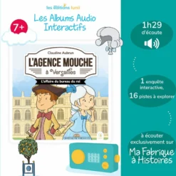 Lunii ALBUM AUDIO L'AGENCE MOUCHE A VERSAILLES