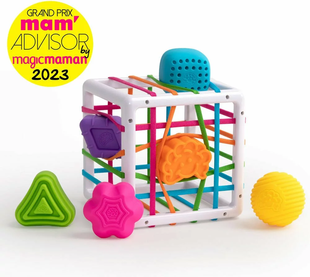 Fat Brain INNYBIN - LE CUBE A FORMES SENSORIELLES 2 Fat Brain INNYBIN - LE CUBE A FORMES SENSORIELLES – Image 2
