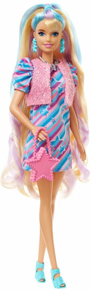 MATTEL BARBIE POUPEE ULTRA-CHEVELURE - CHEVEUX BLONDS 21.6 CM 4 MATTEL BARBIE POUPEE ULTRA-CHEVELURE - CHEVEUX BLONDS 21.6 CM – Image 4