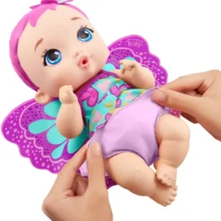 MATTEL MY GARDEN BABY - POUPON BÉBÉ PAPILLON ROSE BOIT ET FAIT PIPI -Magasin Promotionnel Corolla 67d70bc764f899ec6c0ded6ee72491ba44f51ada 41000601 03