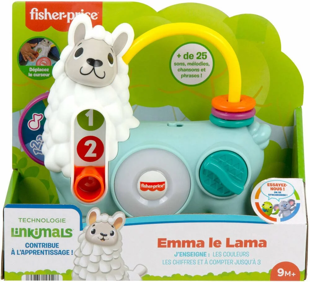 Fisher Price FISHER-PRICE - EMMA LE LAMA - JOUET D'EVEIL 2 Fisher Price FISHER-PRICE - EMMA LE LAMA - JOUET D'EVEIL – Image 2