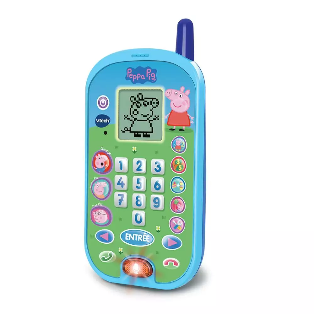 VTech LE SMARTPHONE ÉDUCATIF - PEPPA PIG 1 VTech LE SMARTPHONE ÉDUCATIF - PEPPA PIG