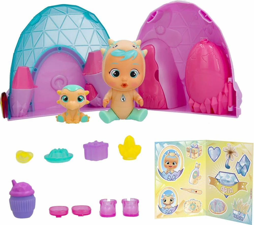 IMC CRY BABIES MAGIC TEARS DINO - ICY WORLD 2 IMC CRY BABIES MAGIC TEARS DINO - ICY WORLD – Image 2