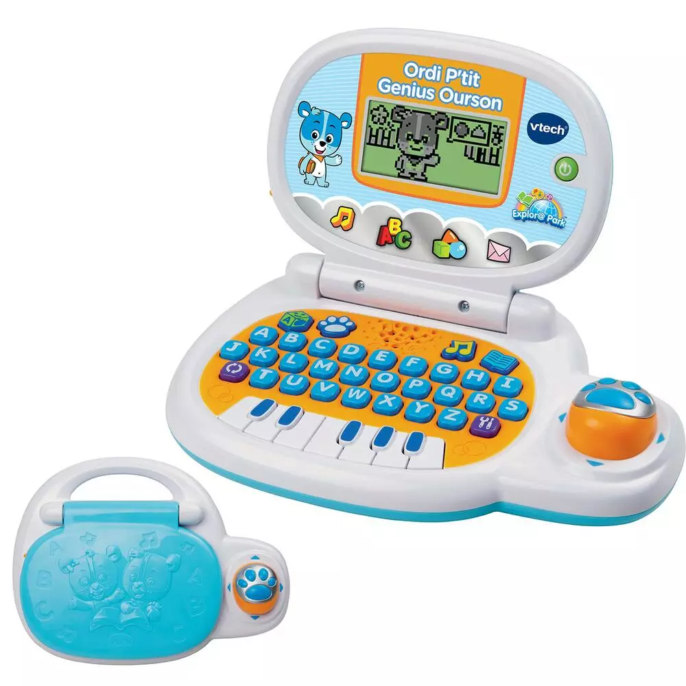 VTech ORDI P'TIT GENIUS OURSON BLEU 2 VTech ORDI P'TIT GENIUS OURSON BLEU – Image 2