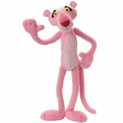 JEMINI PELUCHE PANTHERE ROSE 50 CM