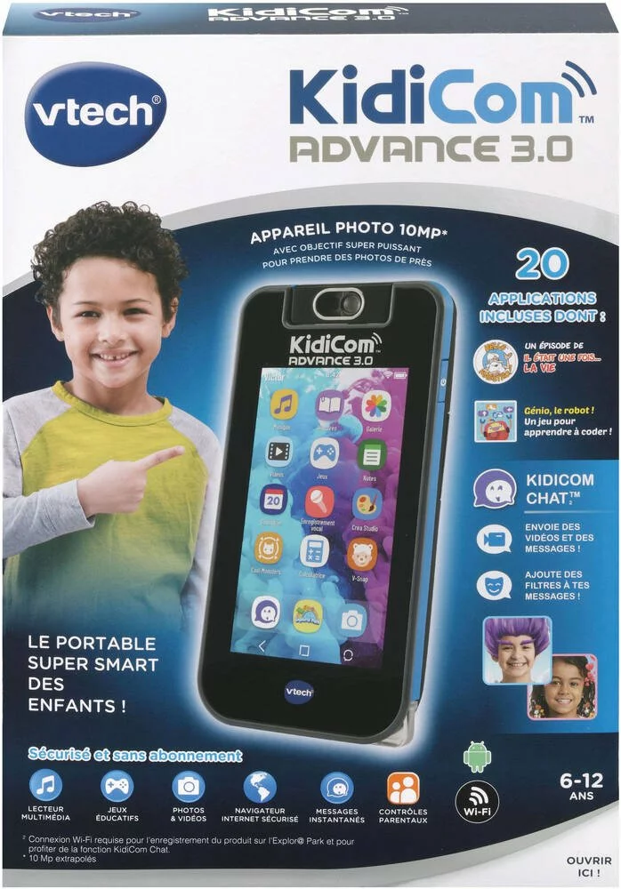 VTech KIDICOM ADVANCE 3.0 NOIR 5 VTech KIDICOM ADVANCE 3.0 NOIR – Image 5