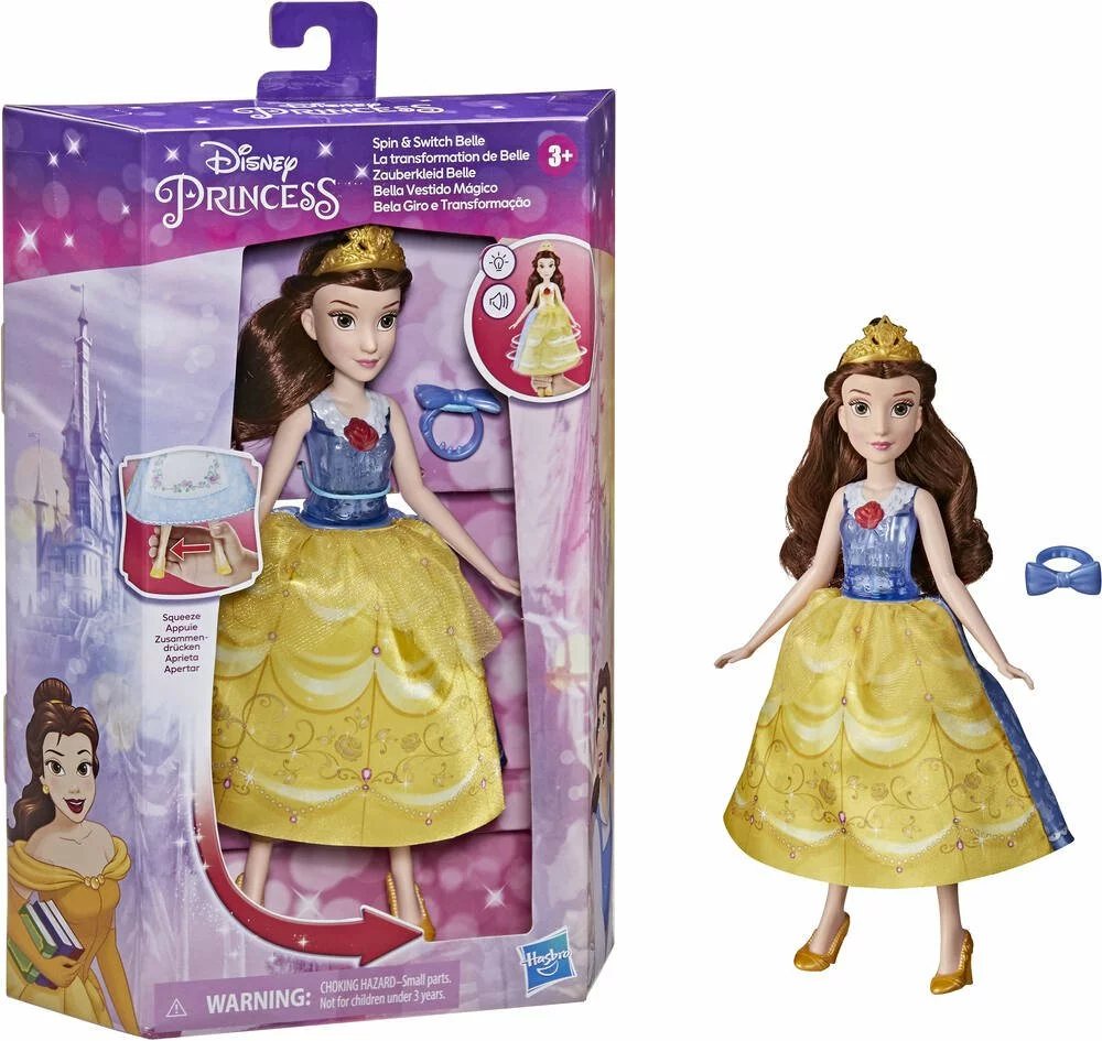Hasbro POUPEE BELLE ET SES TENUES - DISNEY PRINCESSES 1 Hasbro POUPEE BELLE ET SES TENUES - DISNEY PRINCESSES