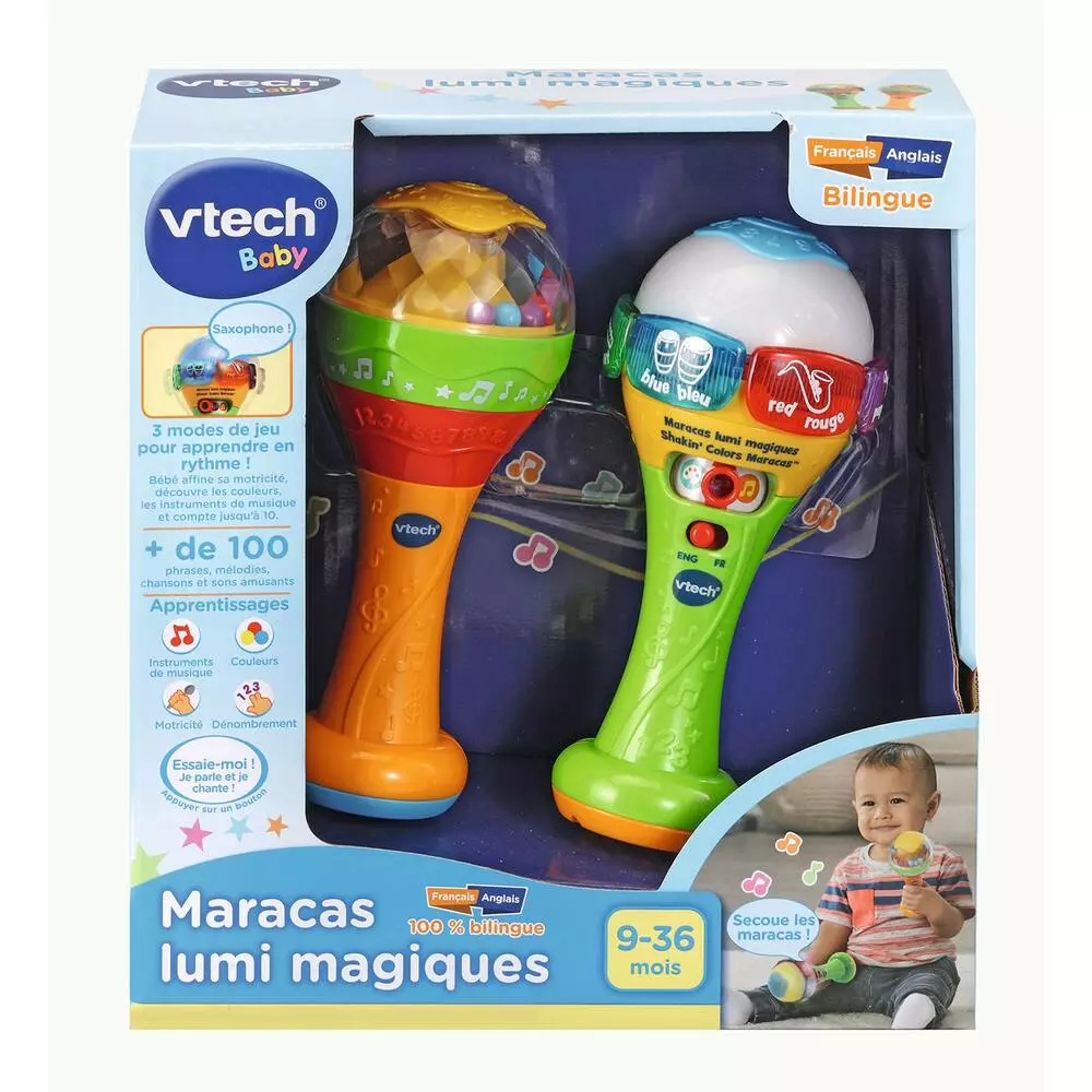 VTech MARACAS LUMI MAGIQUES 3 VTech MARACAS LUMI MAGIQUES – Image 3