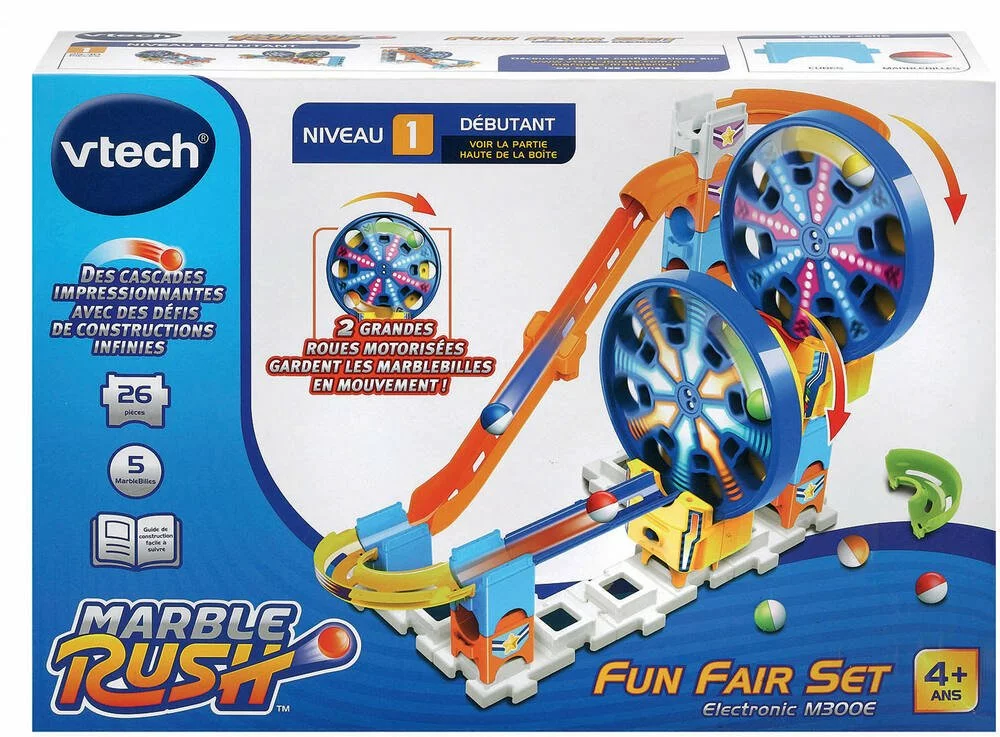 VTech MARBLE RUSH - FUN FAIR SET ELECTRONIC M300E - CIRCUIT A BILLES 2 VTech MARBLE RUSH - FUN FAIR SET ELECTRONIC M300E - CIRCUIT A BILLES – Image 2